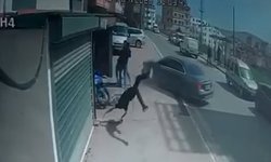 Kocaeli'de Çocuğunu Tehdit Ettiği İddia Edilen Motosikletliyi Ezmek İstedi