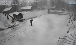 Kocaeli’de Bahar Ortasında Kar Sürprizi