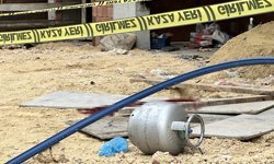 İnşaatta Başına Tüp Düşen İşçi Feci Şekilde Can Verdi