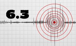 6,3 Büyüklüğünde Deprem!