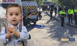 3 Yaşındaki Aybars, Servis Aracının Altında Can Verdi
