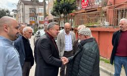 İş yerlerine girdi, sokakta gezdi, evlere misafir oldu: Dokuzlar’dan tam saha mesai