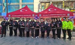 CHP İzmit kadınlarından polis gününde vefa mesajı