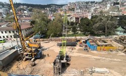 Cumhuriyet Parkı’nda Körfezray mesaisi sürüyor