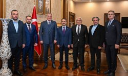 Abhaz Federasyonu’ndan Vali Aktaş’a Ziyaret