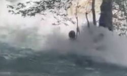 Akıntıya Kapılan Gencin Son Görüntüleri Ortaya Çıktı