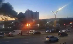 İzmit’te Korkutan Yangın: Karavan Küle Döndü