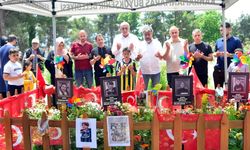 Ayser Çalık'ın Şehit Çocukları Arife Günü Mezarlıkta Anıldı