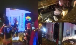 Balıkesir'de Yolcu Otobüsü Kaza Yaptı!