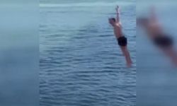 Haliç Köprüsü’nden Denize Atladılar!