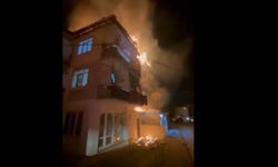 İzmit'in Göbeğinde Daire Alev Aldı!