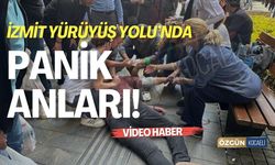 İzmit Yürüyüş Yolu’nda Panik Anları!