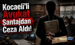 Kocaelili Avukat Şantajdan Ceza Aldı!