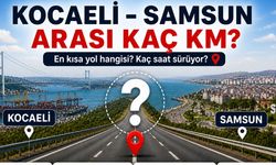 Kocaeli Samsun Arası Kaç Km? Kaç Saat Sürer?