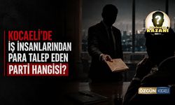 Kocaeli'de iş insanlarından para talep eden parti hangisi?