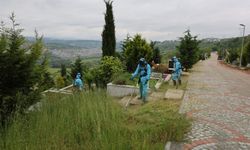 Kocaeli’de Mezarlıklar Bayrama Hazır