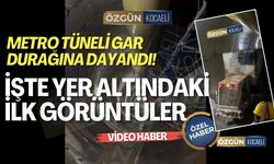 Metro Tüneli Gar Durağına Dayandı! İşte Yer Altındaki İlk Görüntüler