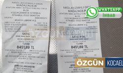 Kocaeli’de Market Alışverişinde Dikkat Çeken İddia