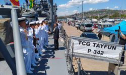 Vali Aktaş’tan TCG Tayfun’a Ziyaret