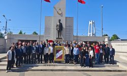 KAOB'dan Gazi Mustafa Kemal'in manevi huzuruna çelenk