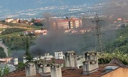 Şehir Hastanesi Yanında Yangın Paniği