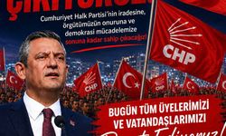 CHP’den “sahip çıkıyoruz” çağrısı: "Partililer Sabri Yalım Parkı’nda buluşacak"