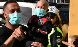 Kocaeli Emniyeti küçük Halime’nin yanında