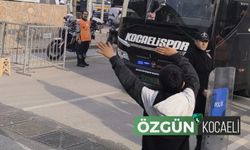 Kocaelispor stada geldi, en büyük coşku çocuklardan yükseldi