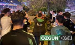 Araçlar durduruldu, GS bayrakları yakıldı, polis müdahale etti