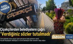 Çiçekçilerden belediyelere çağrı: “Verdiğiniz sözler tutulmadı”