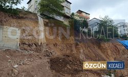 İzmit'te İnşaat Kazısında Toprak Kaydı, Evler Boşaltıldı