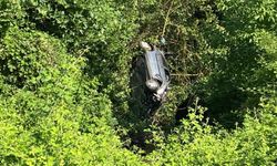 Kocaeli'de Otomobil 80 Metreden Uçuruma Düştü