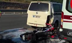 Otoyoldaki Feci Kazada Motosiklet Sürücüsü Hayatını Kaybetti