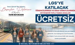 Kocaeli’de LGS Günü Ulaşım Ücretsiz Olacak