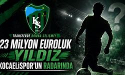 23 milyon Euroluk Yıldız Kocaelispor’un Radarında