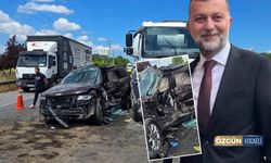 Kartepe'de feci kaza! Beton mikseri Jeep'i biçti