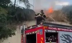 Körfez’de Otluk Alanda Korkutan Yangın