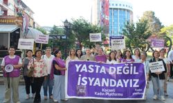 Kocaeli Kadın Platformu Karısını Bıçaklayan Caniyi Protesto Etti!