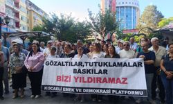 Kocaeli Emek ve Demokrasi Platformu'ndan tutuklu Emekli Meclisi üyelerine destek