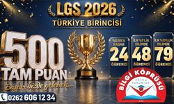 Bilgi Köprüsü’nden LGS’de 500 tam puan