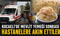 Kocaeli’de mevlit sonrası hastanelere akın ettiler