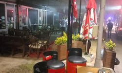 Tütünçiftlik Sahilde Kafe Yandı