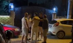 Alikahya'da kaza sonrası kavga: 5 kişinin 1 kişiye saldırdığı anlar kamerada