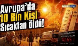 Avrupa'da 10 Bin Kişi Sıcaktan Öldü!