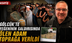 Gölcük’te yeğeninin saldırısında ölen adam toprağa verildi