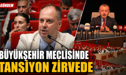 Büyükşehir meclisinde tansiyon zirvede