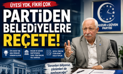 Üyesi yok fikri çok partiden belediyelere reçete
