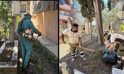 Kocaeli Büyükşehir'den tarihi hazireye özenli bakım