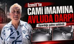 İzmit'te cami imamına avluda darp! Uyardığı şahıs saldırdı