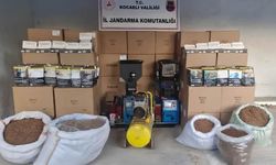 Körfez’de 1 milyon 350 bin TL’lik kaçak malzeme ele geçirildi